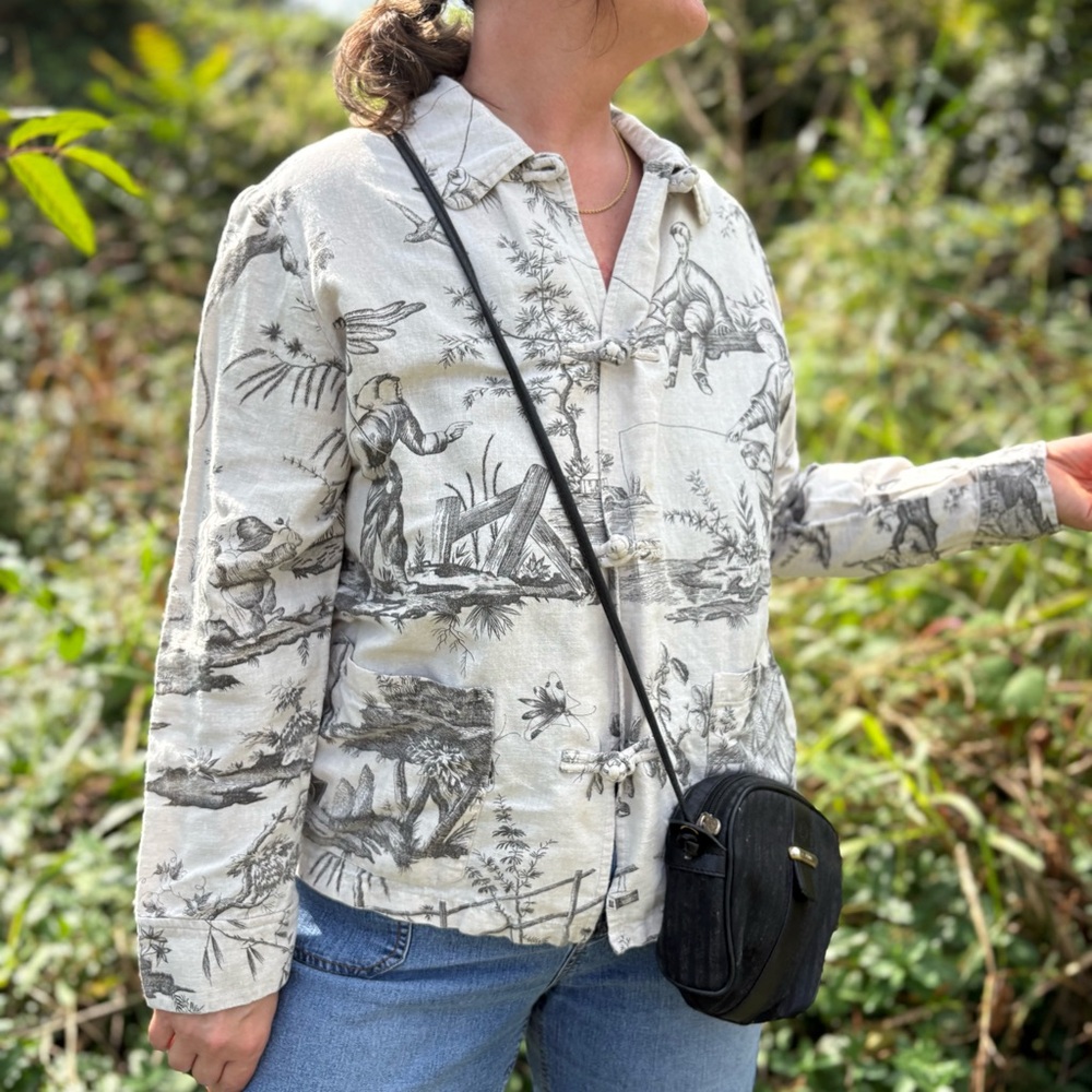 Vintage FL Malik Pastoral Blouse